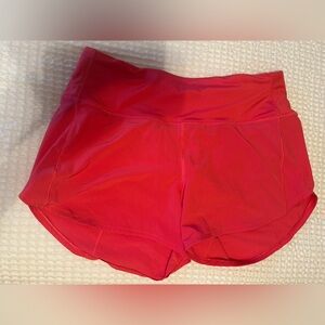 Speed up High Rise 4” Lined Shorts